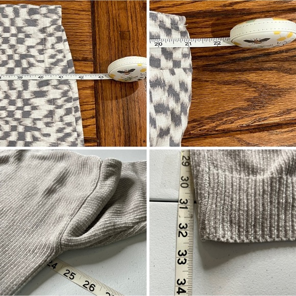 Lot of 2 Universal Thread Linen Maxi Dress M/L Cardigan Sage Green Gray - Picture 12 of 12